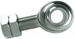 Polished Stainless Rod End, 3/4" ID