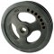 P/S Pulley, 2 Row, Cast Iron